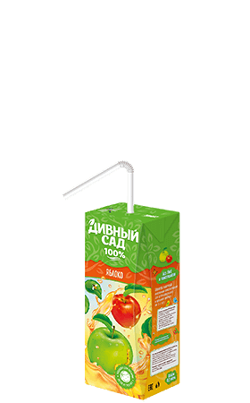Напиток "Дивный сад" яблоко 0.2л